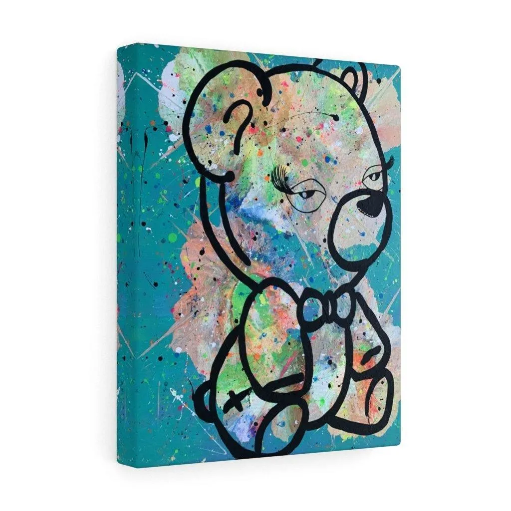 Beary Tiyad Stretched Canvas