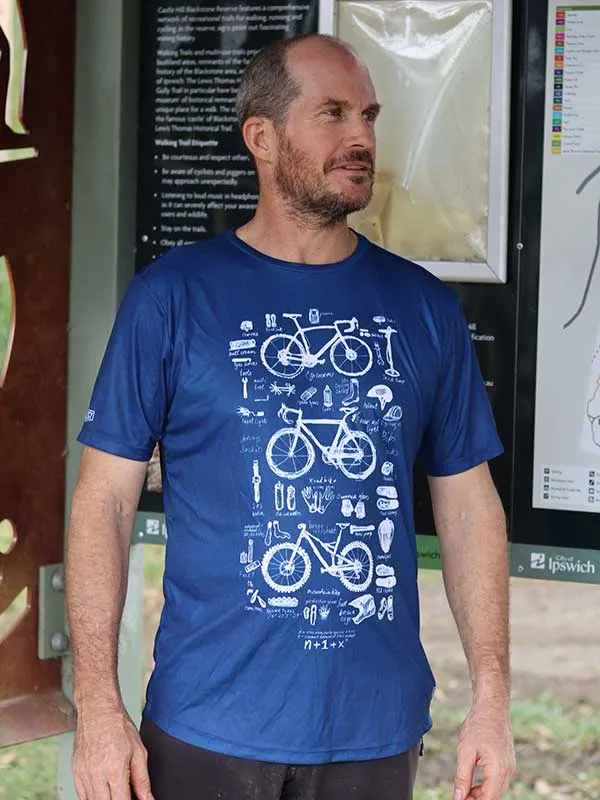 Bike Maths Men's Technical T-Shirt