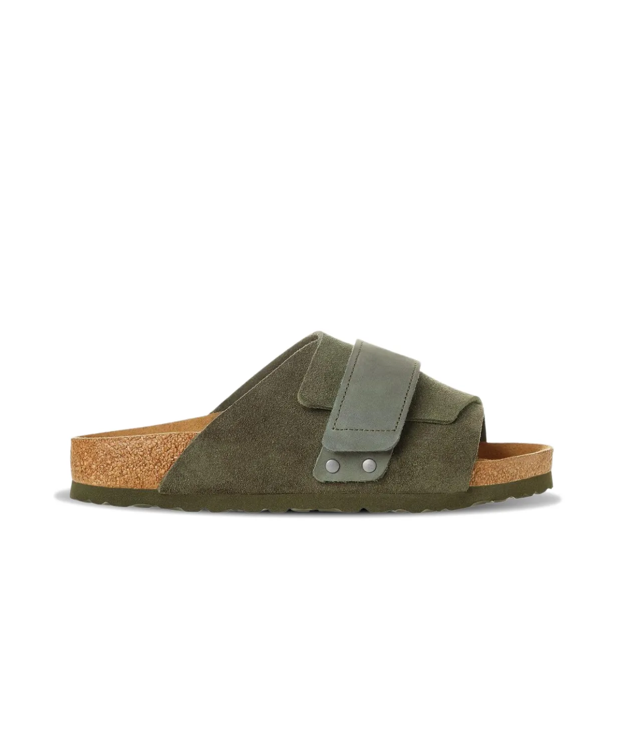 Birkenstock Kyoto Suede Leather Thyme Sandals