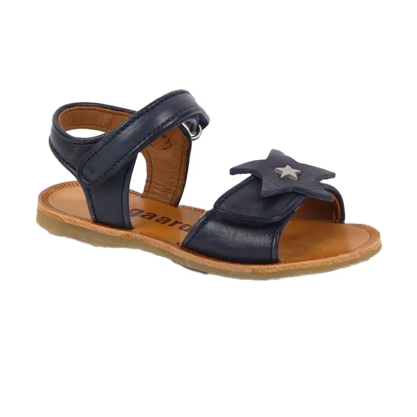 Bisgaard Navy Sandal star