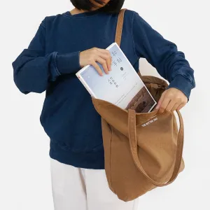 Black Reusable Shopping Bag Canvas Tote Bag Canvas Tote Bag On Shoulder Mens