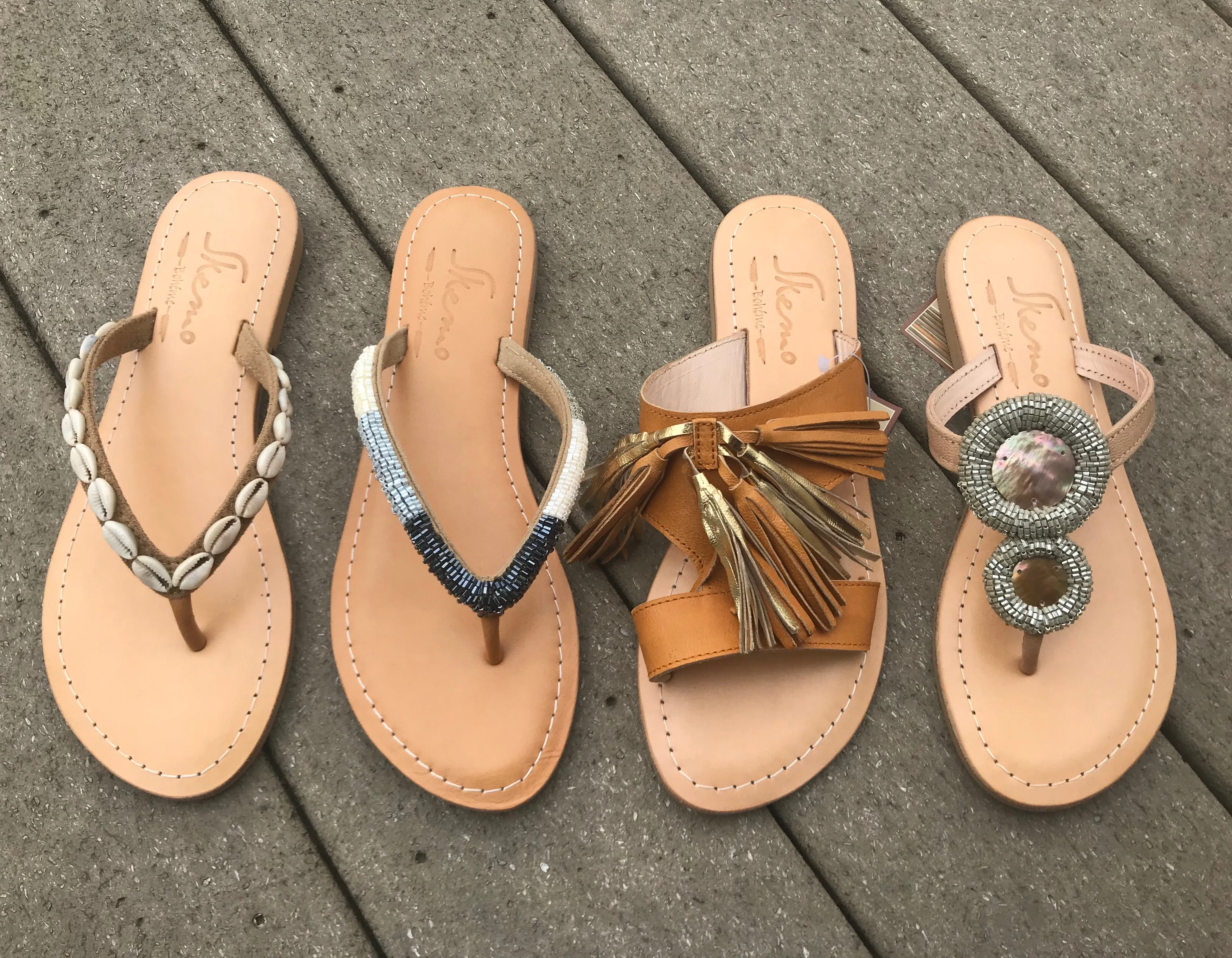 Black starfish comfort wedge sandals