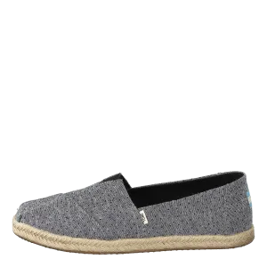 Black Tiny Chambray Dots Black