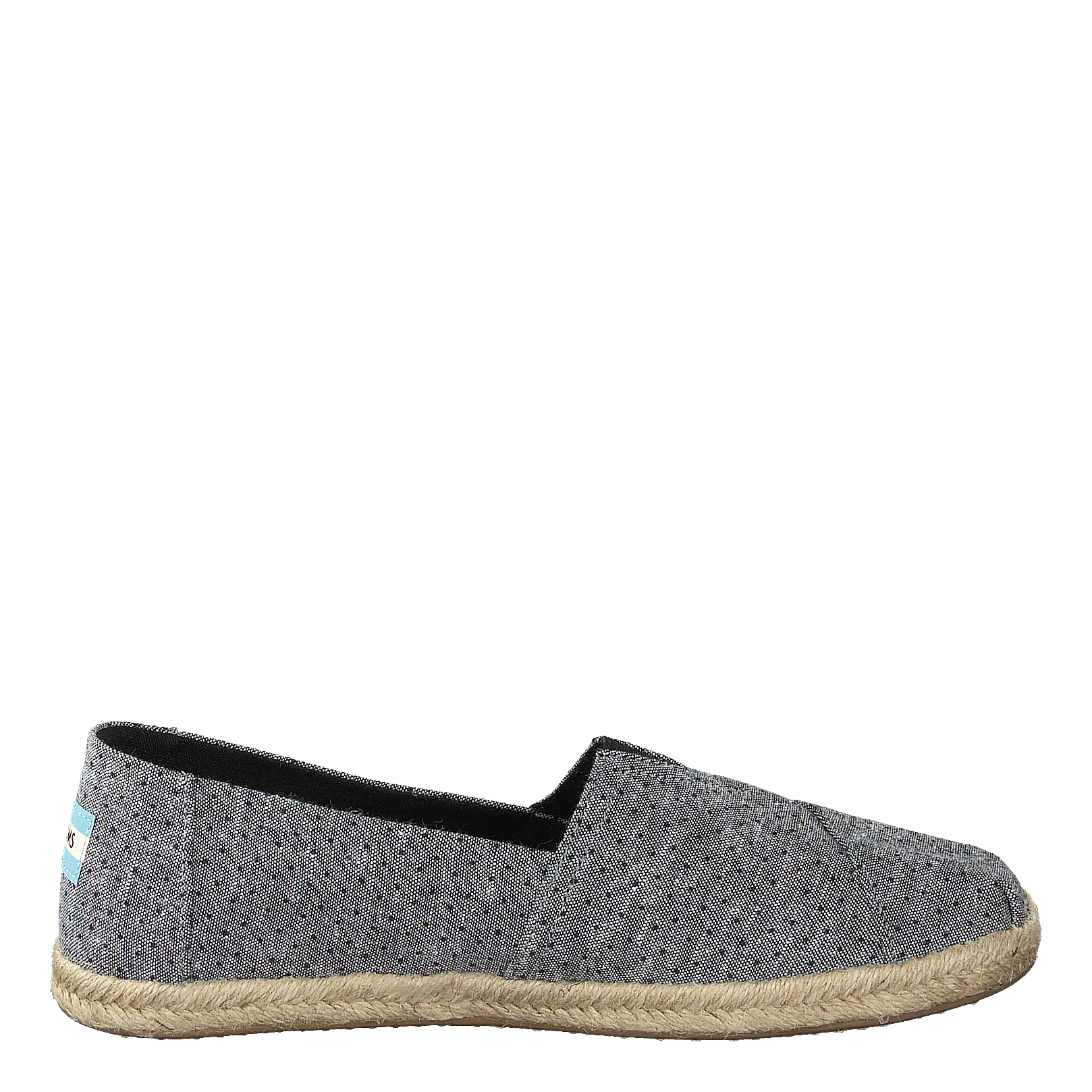 Black Tiny Chambray Dots Black
