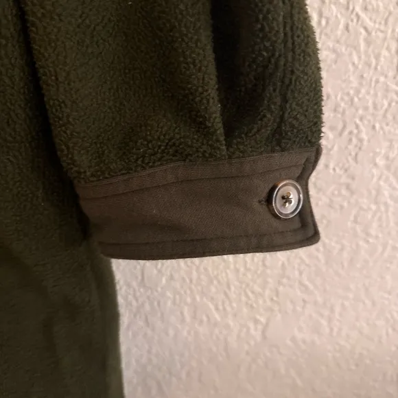 Blank NYC Green Lightweight Shirt Jacket