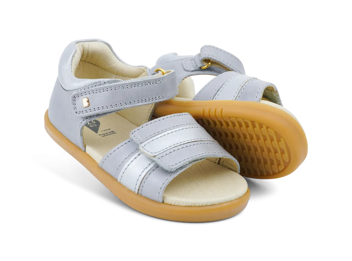 Bobux IW  Silver Pearl Hampton Open Toe Sandal