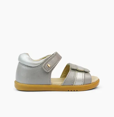 Bobux IW  Silver Pearl Hampton Open Toe Sandal