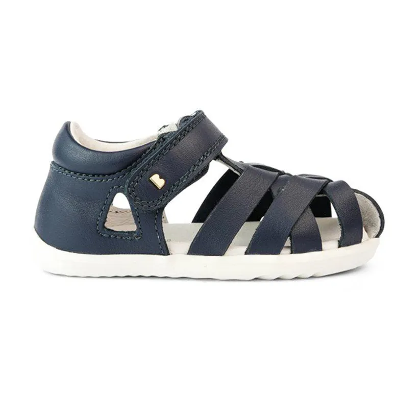 Bobux SU Navy Tropicana Close Toe Sandal