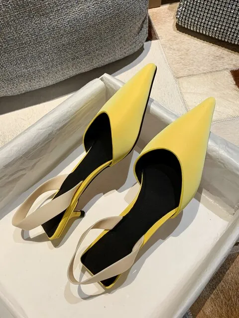Brand Design Sandals Women Short Heels