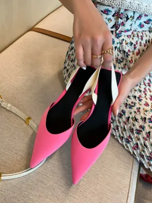 Brand Design Sandals Women Short Heels