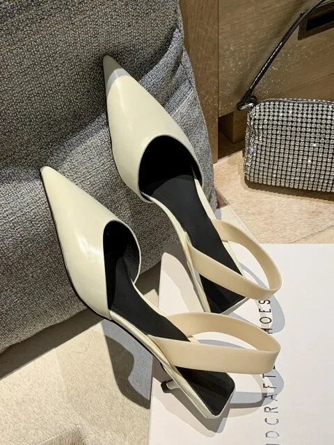 Brand Design Sandals Women Short Heels