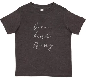 Brave Kind Strong - Grey Mini TEE