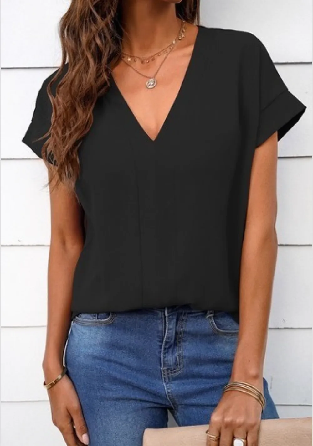 BROOKLYN V NECK // FINAL SALE