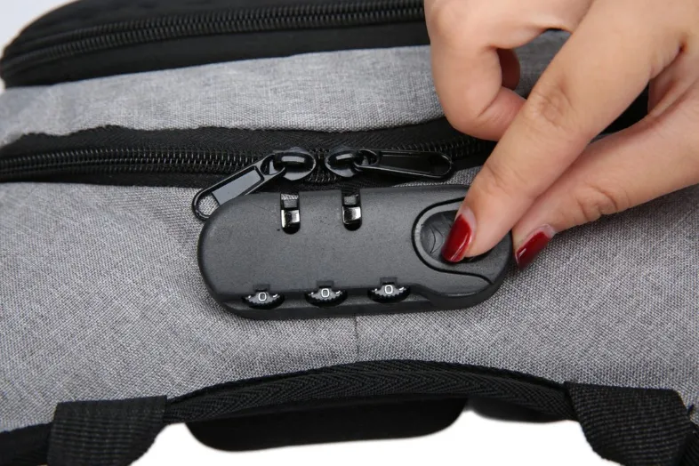 Business casual men backpack