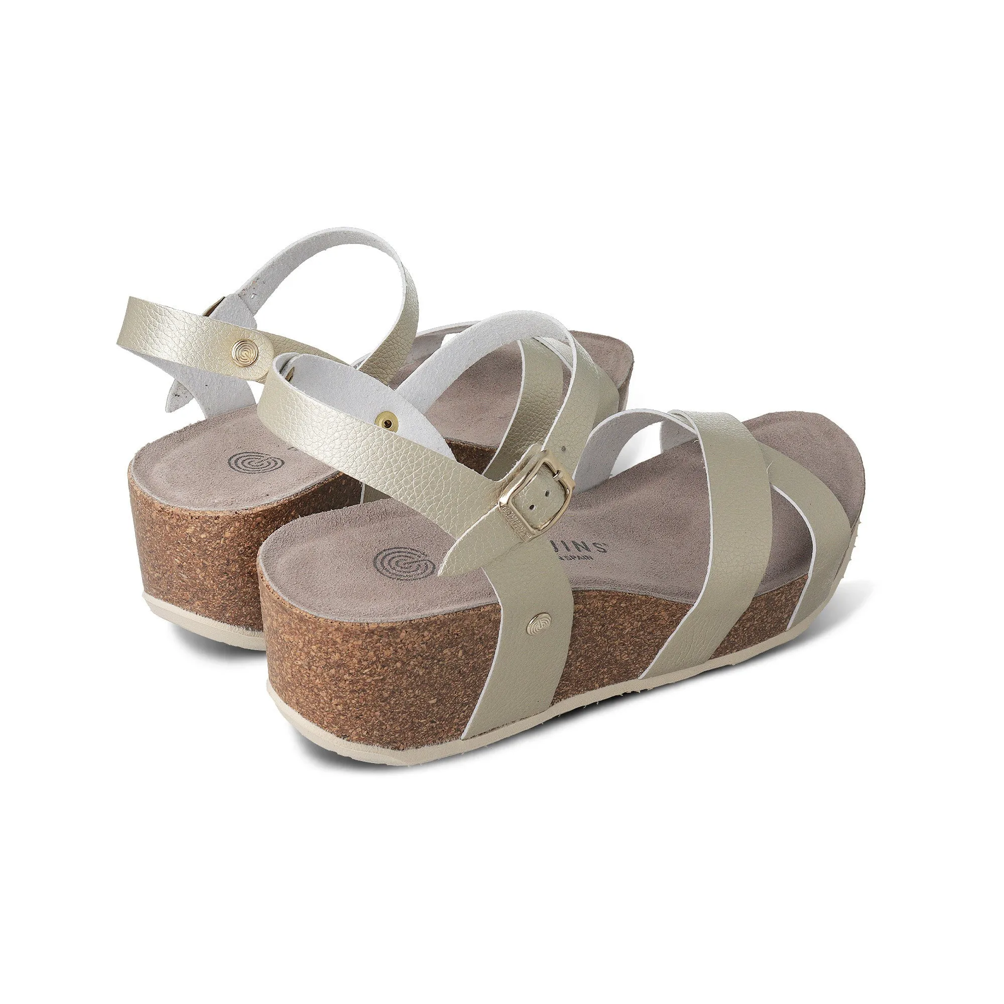 Camille Platinum Sandal