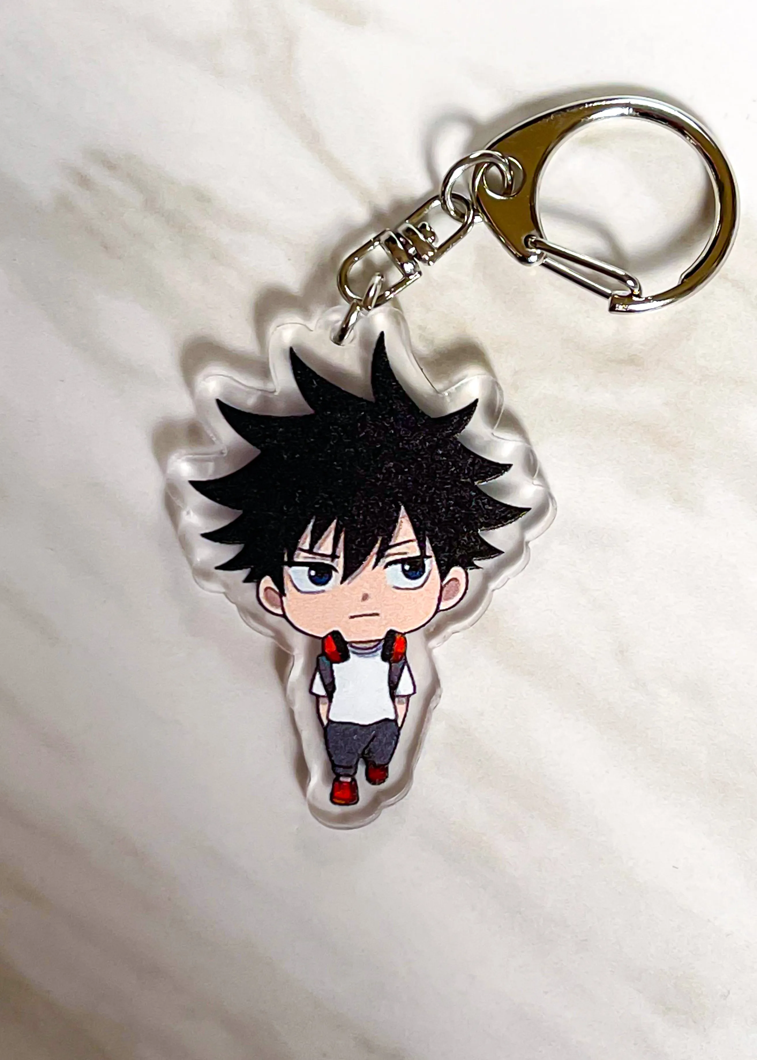 Casual Fushiguro Keychain
