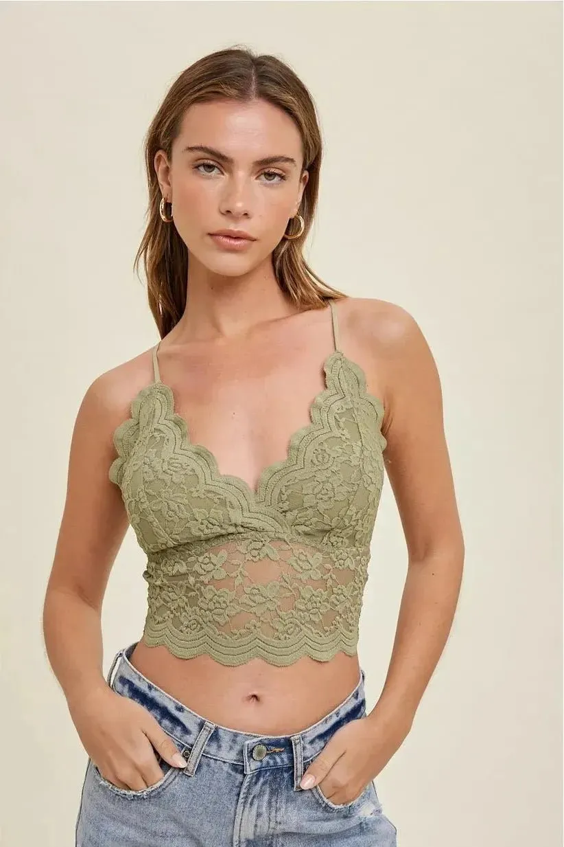 Casual Lace Bralette