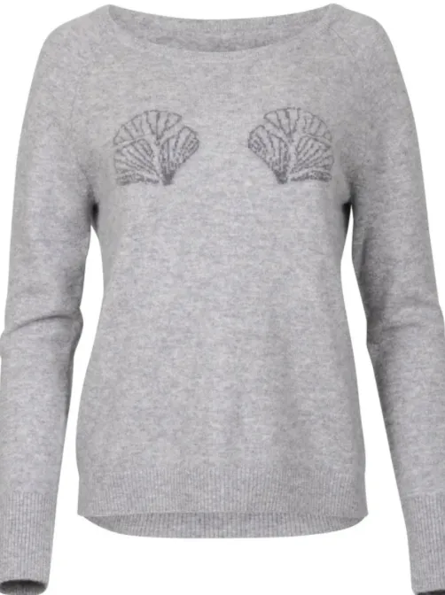 Catnip   Seaweed Broken Shell Cashmere Sweater