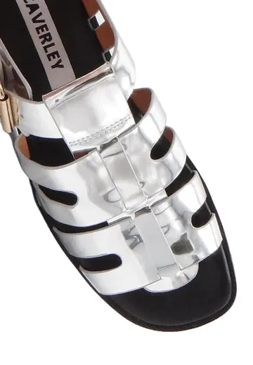 CAVERLEY II Omar Sandal - Silver Mirror