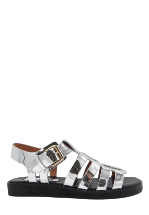 CAVERLEY II Omar Sandal - Silver Mirror
