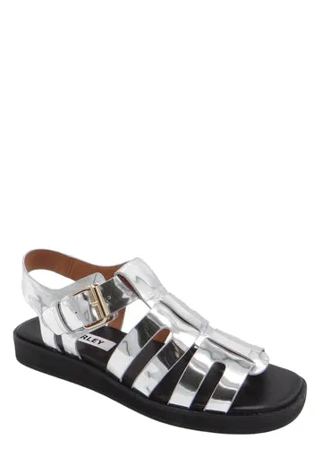 CAVERLEY II Omar Sandal - Silver Mirror