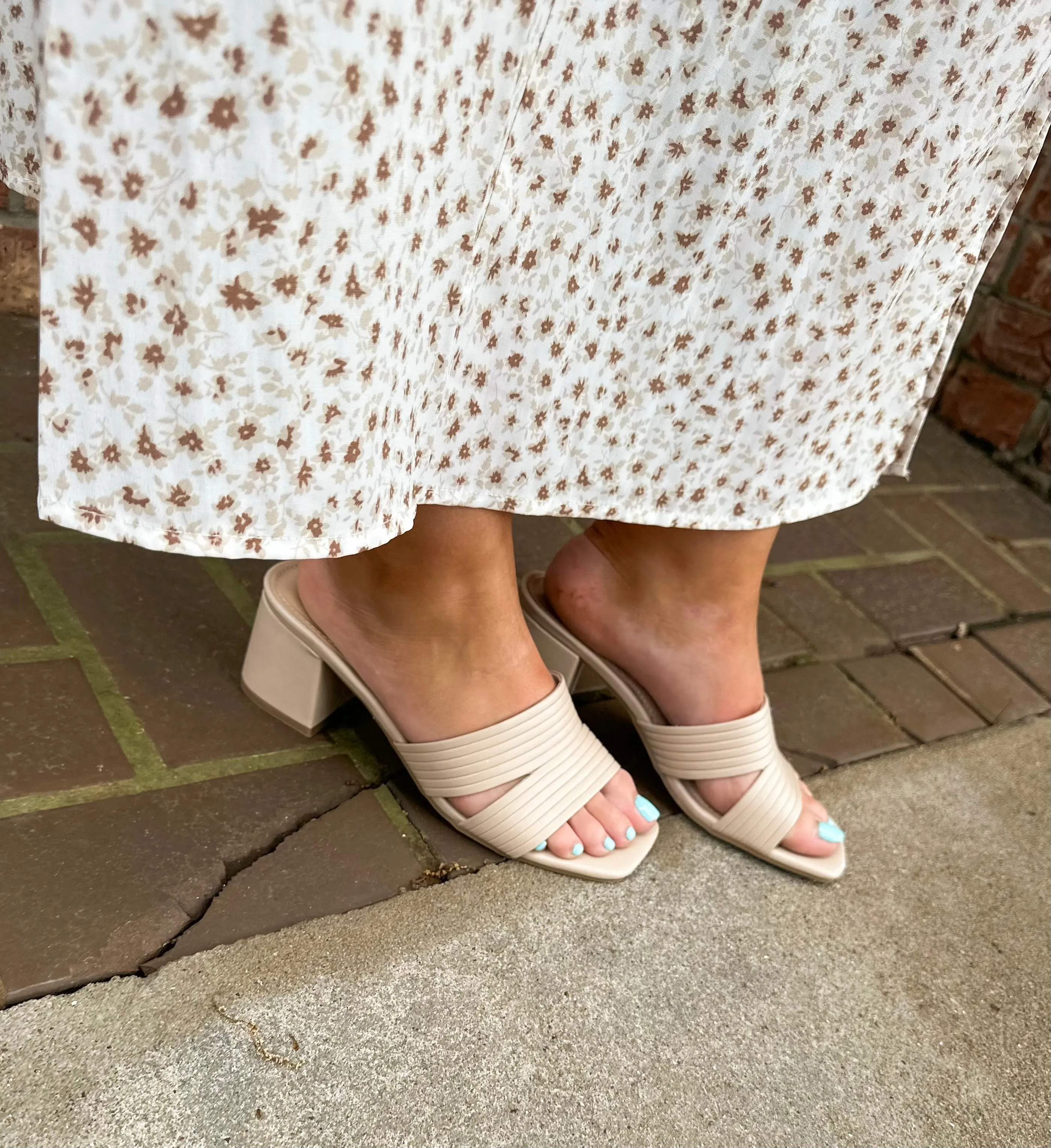 Champagne Secrets Wedge Sandal