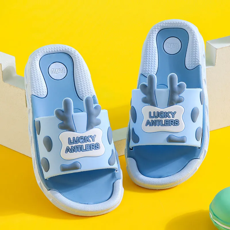 Children Slippers Summer New Style Baby Cartoon Cute Boys And Girls