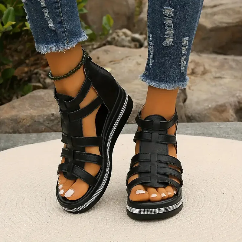 Chloe - Stylish Wedge Sandals