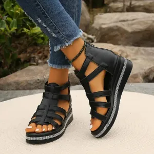 Chloe - Stylish Wedge Sandals