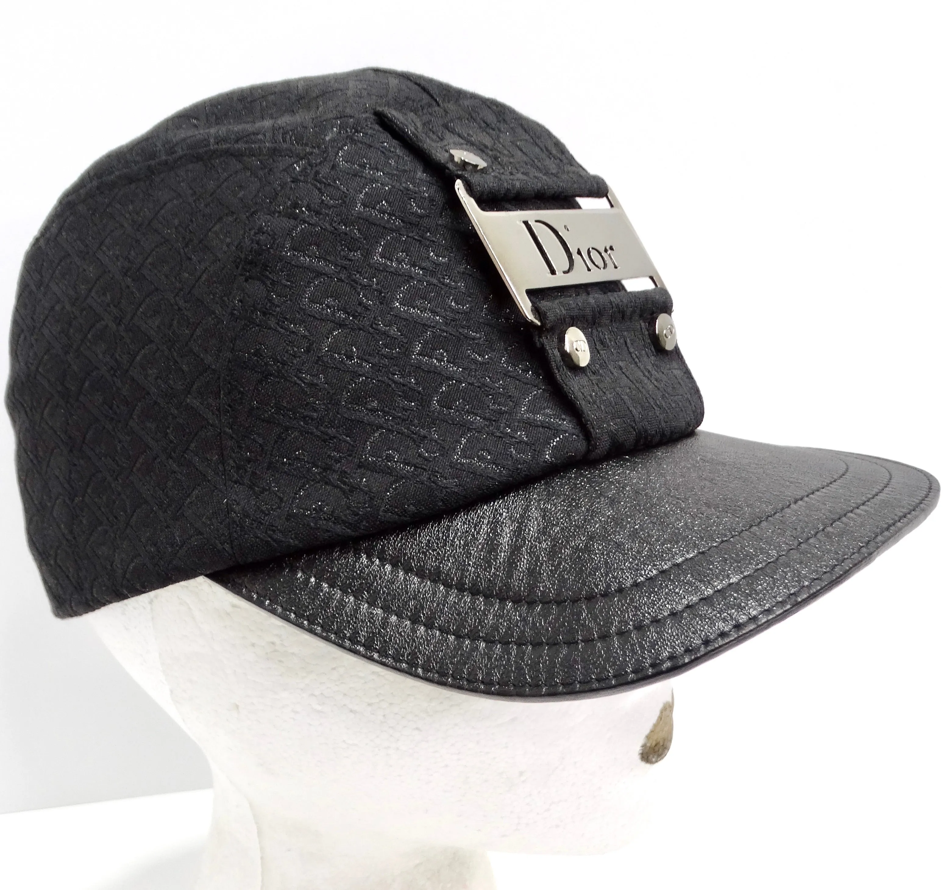 Christian Dior by John Galliano 2002 Trotter Monogram Baseball Cap