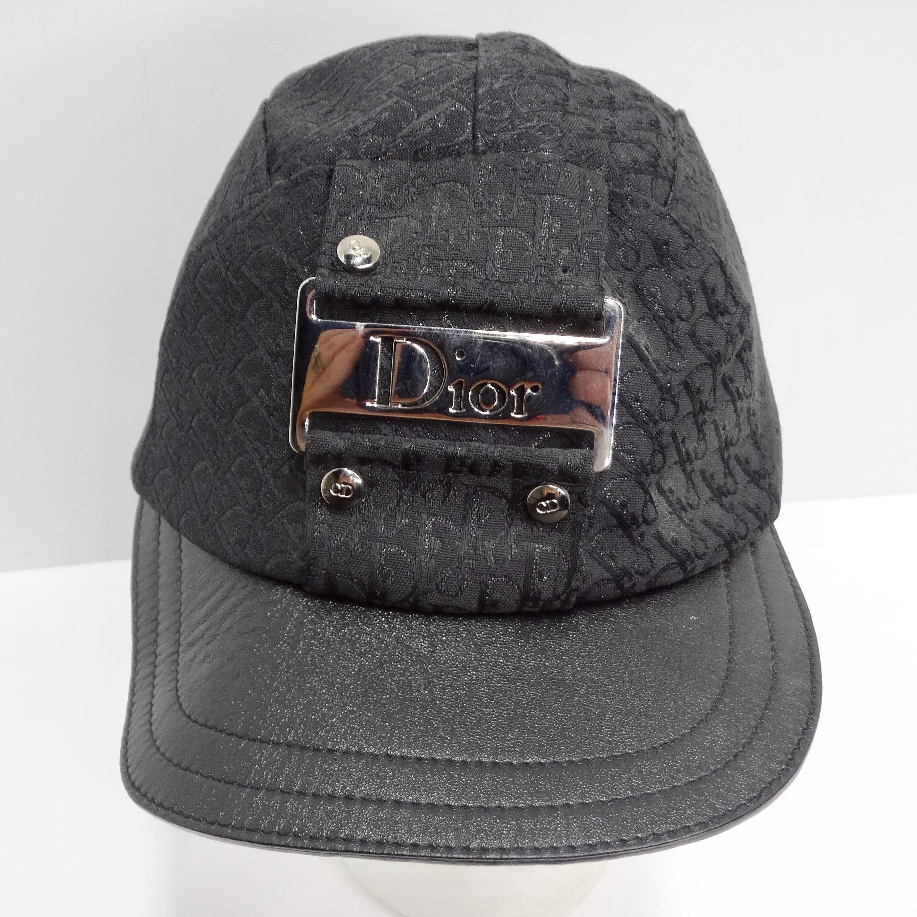 Christian Dior by John Galliano 2002 Trotter Monogram Baseball Cap