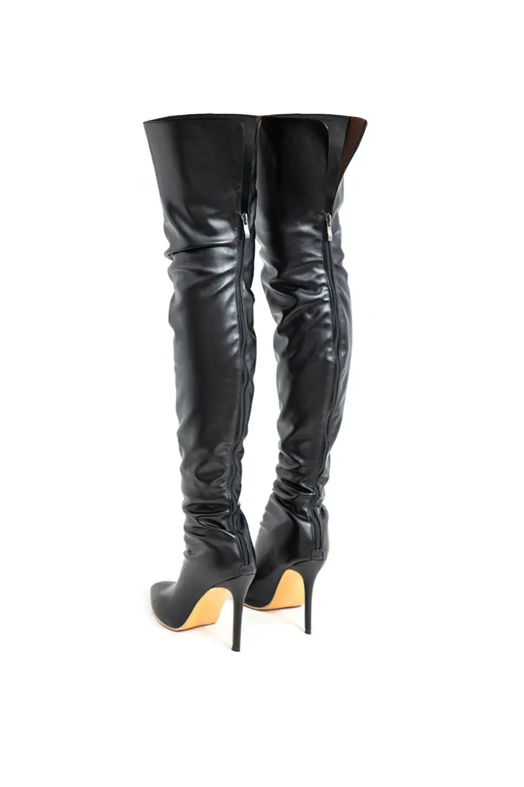 Christine - Chic Pointed Toe Design Woman's Over The Knee Boots