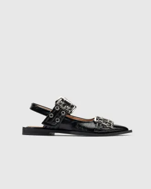 CHUNKY BUCKLE BALLERINA NAPLACK