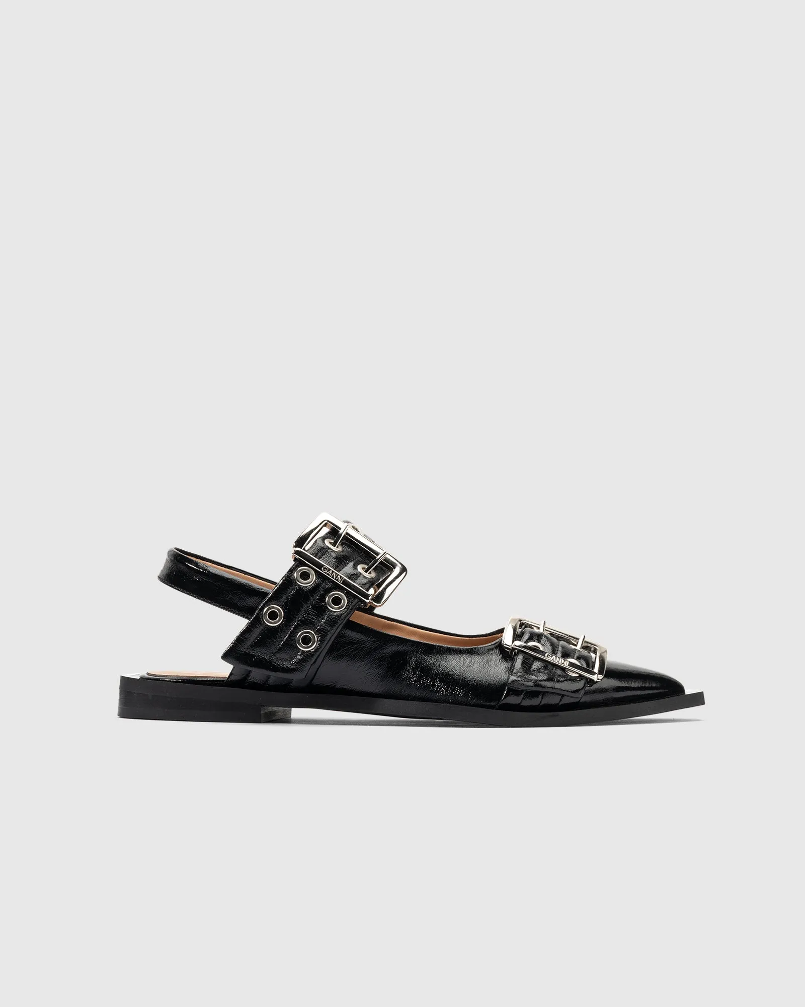 CHUNKY BUCKLE BALLERINA NAPLACK