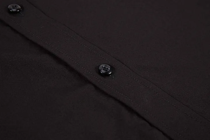 Classic Black Dress Shirt