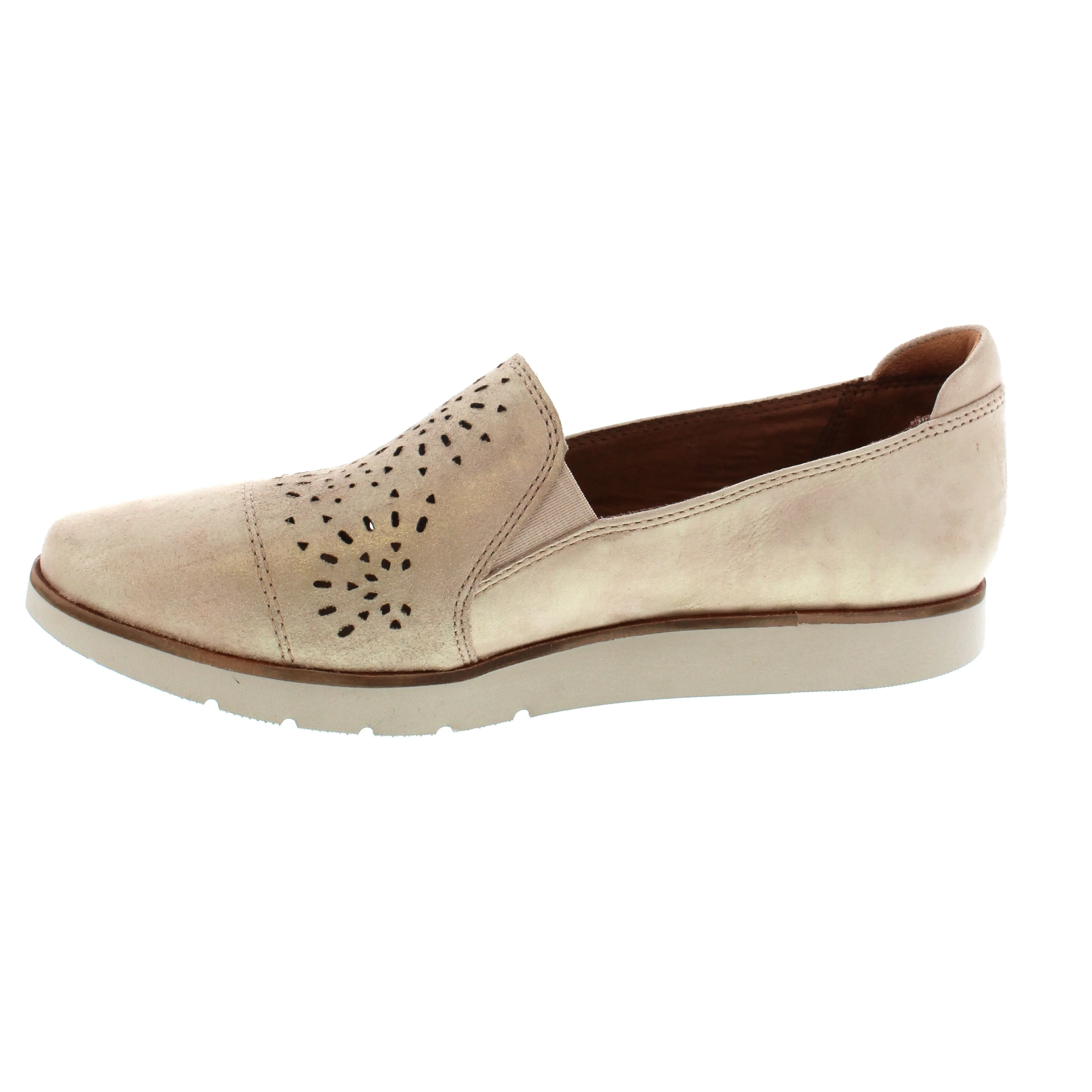Cobb Hill Laci Gore Slip-On - Metallic Leather