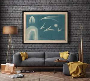 Comets Wall Poster| Vintage Decor
