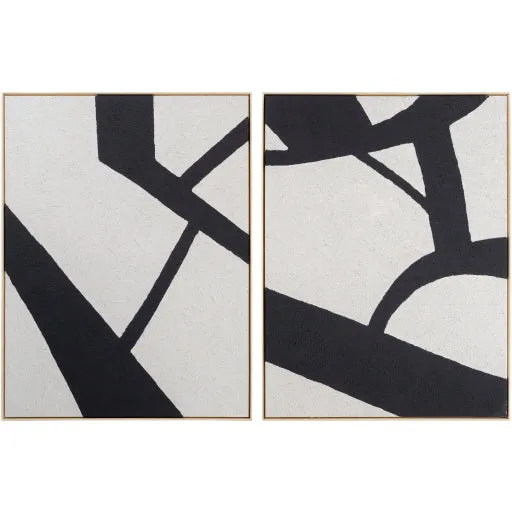 Contemporary Canvas Embrace