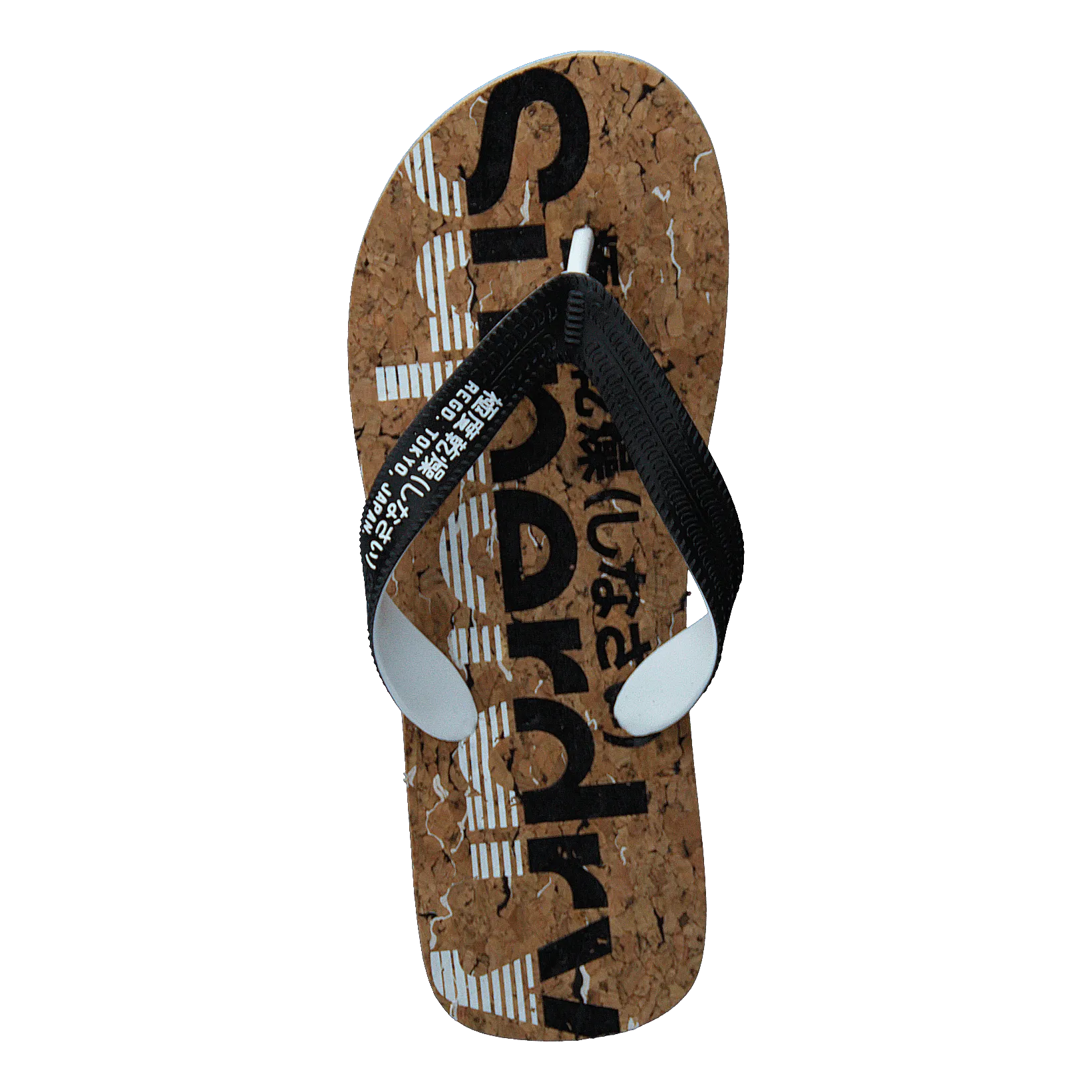 Cork Flip Flop Black