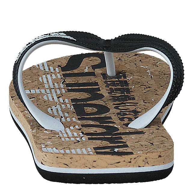 Cork Flip Flop Black