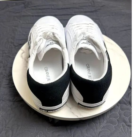 Creative Recreation Mens Zeus Canvas Lo Sneaker Black Logo SZ 13: NWOT/N…
