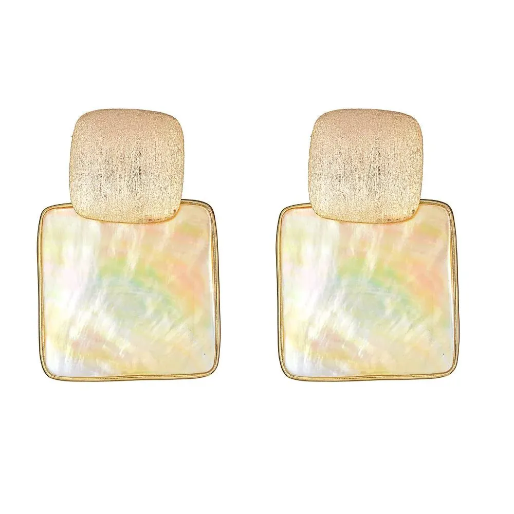 Cristina Sabatini Mini Box Stacked Earrings