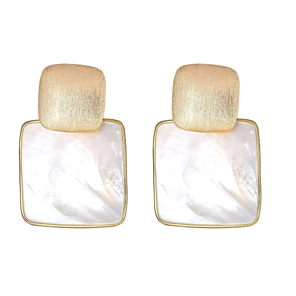 Cristina Sabatini Mini Box Stacked Earrings