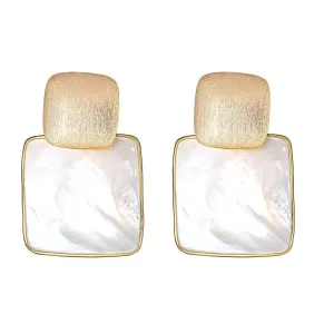 Cristina Sabatini Mini Box Stacked Earrings