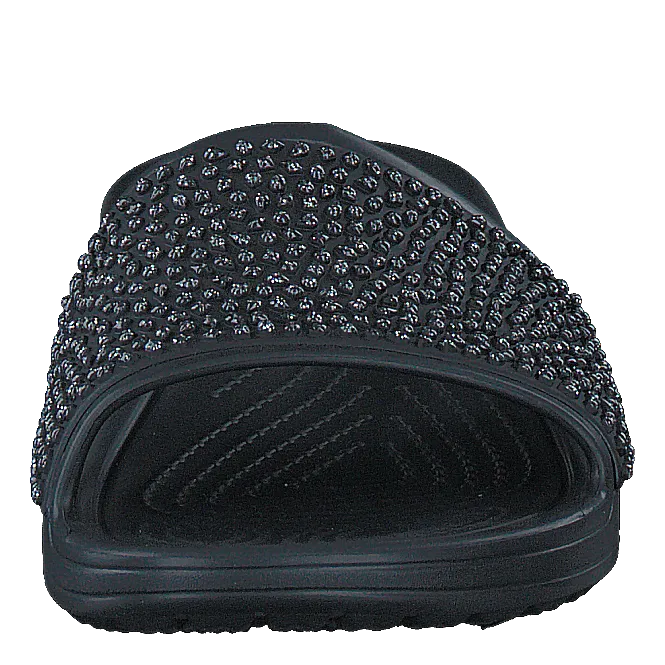 Crocs Sloane Embellished Slide Black/black