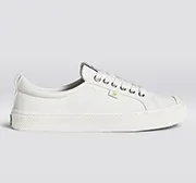 CUSTOM OCA Low Off-White Canvas Sneaker Women