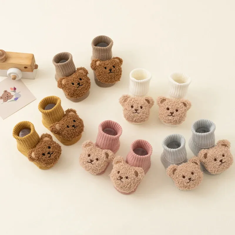 Cute Bear Baby Socks