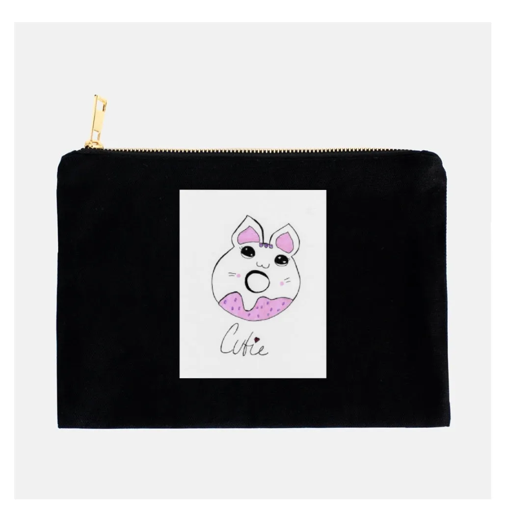Cutie cosmetic makeup bag