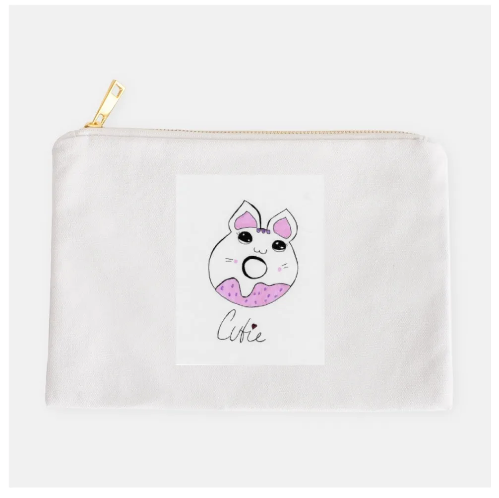 Cutie cosmetic makeup bag