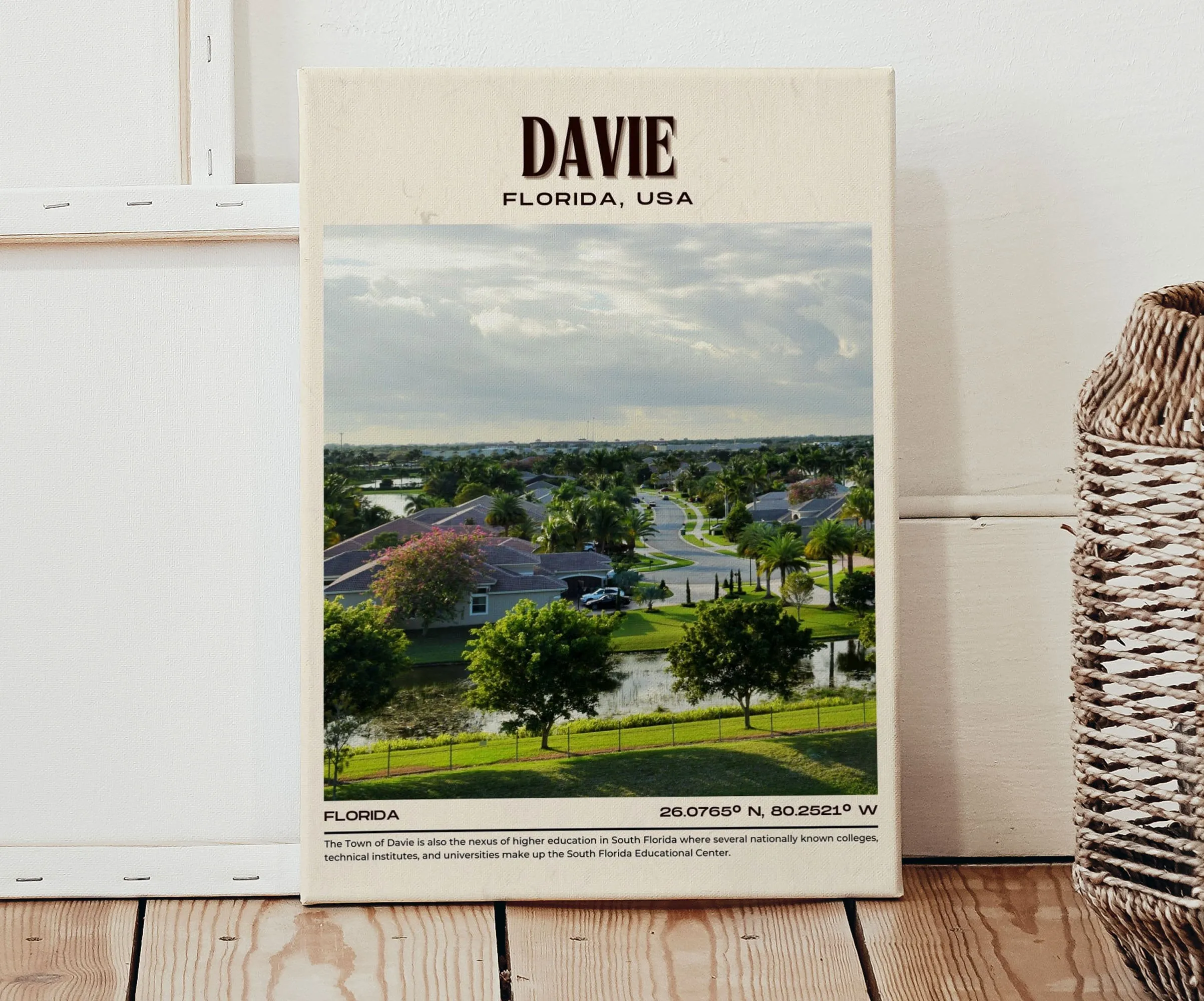 Davie Vintage Wall Art, Florida, USA